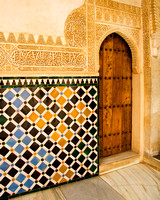 Granada Tiles and Door